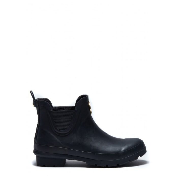 Holland Cooper Rubber Chelsea Boot – Black – Womens Wellingtons - Crep Direct UK