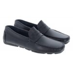 The Golden Boot Golden Boot Hector 7786 Loafers – Black Leather – Mens Shoes - Crep Direct UK