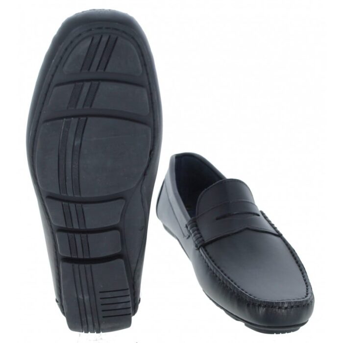 The Golden Boot Golden Boot Hector 7786 Loafers – Black Leather – Mens Shoes - Crep Direct UK