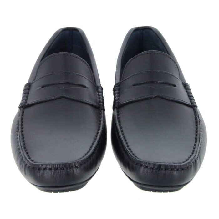 The Golden Boot Golden Boot Hector 7786 Loafers – Black Leather – Mens Shoes - Crep Direct UK