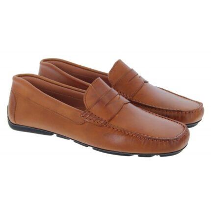 The Golden Boot Golden Boot Hector 7786 Loafers - Cuero Leather - Mens Shoes
