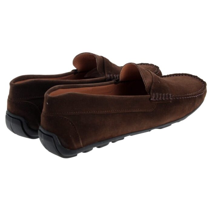 The Golden Boot Golden Boot Hector 7786 Loafers – Marron Suede – Mens Shoes - Crep Direct UK