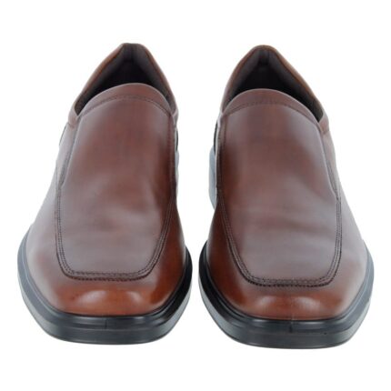 Ecco Helsinki 2 Slip On 500154 Shoes – Cognac Leather – Mens Shoes - Crep Direct UK