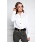 Holland Cooper Classic Shirt – White – Ladies Clothing - Crep Direct UK