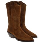 Alpe Holly 525511 Cowboy Boots – Tan Cuero Suede – Womens Boots - Crep Direct UK