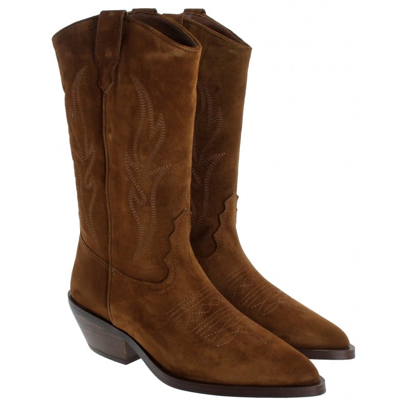 Alpe Holly 525511 Cowboy Boots – Tan Cuero Suede – Womens Boots - Crep Direct UK Alpe Holly 525511 Cowboy Boots – Tan Cuero Suede – Womens Boots - Crep Direct UK