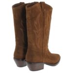 Alpe Holly 525511 Cowboy Boots – Tan Cuero Suede – Womens Boots - Crep Direct UK