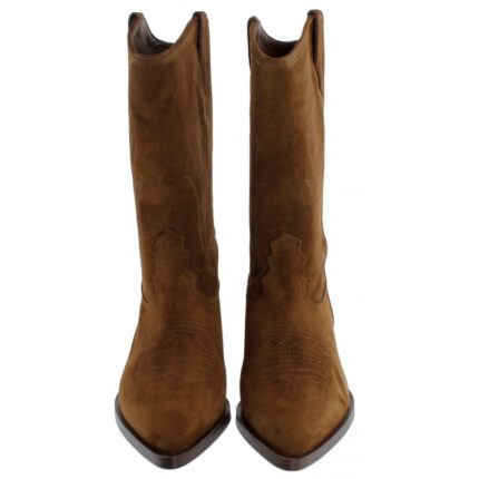 Alpe Holly 525511 Cowboy Boots – Tan Cuero Suede – Womens Boots - Crep Direct UK