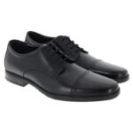 Clarks Howard Cap Shoes – Black Leather – Mens Shoes - Crep Direct UK Clarks Howard Cap Shoes – Black Leather – Mens Shoes - Crep Direct UK