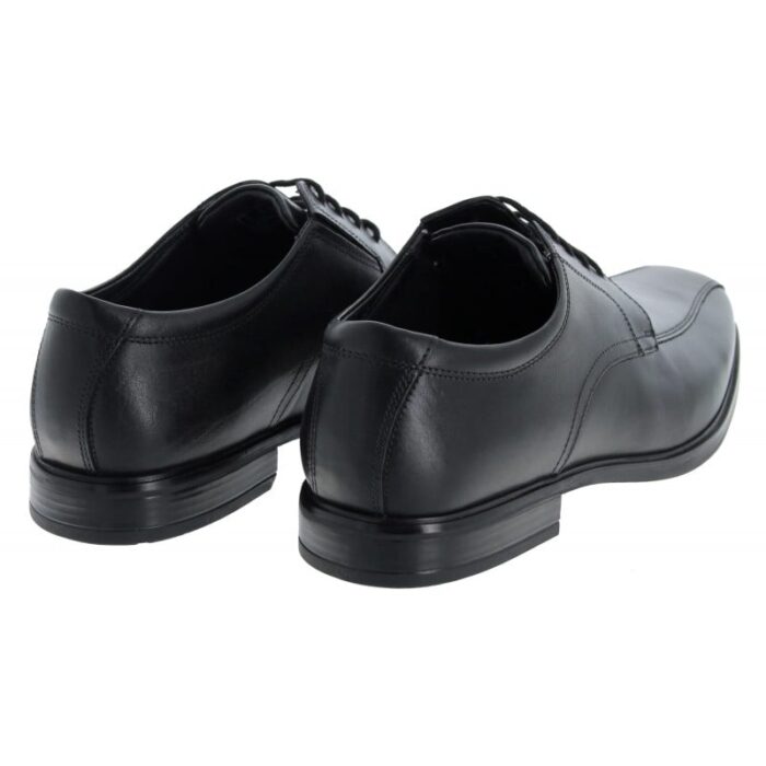 Clarks Howard Over Lace-Up Shoes – Black Leather – Mens Shoes - Crep Direct UK