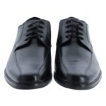 Clarks Howard Over Lace-Up Shoes – Black Leather – Mens Shoes - Crep Direct UK