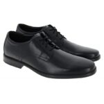 Clarks Howard Walk Shoes – Black Leather – Mens Shoes - Crep Direct UK