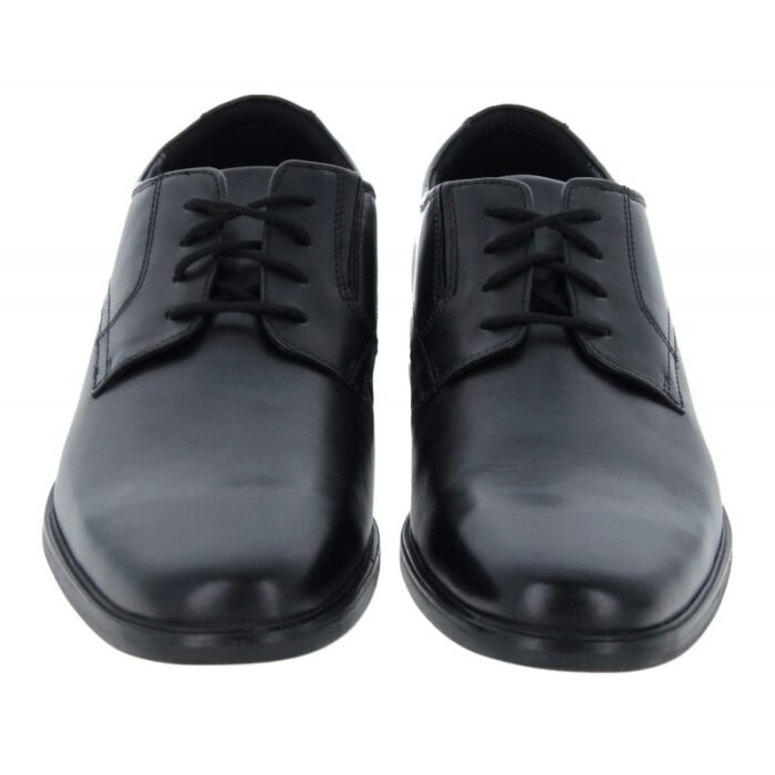 Clarks Howard Walk Shoes – Black Leather – Mens Shoes - Crep Direct UK