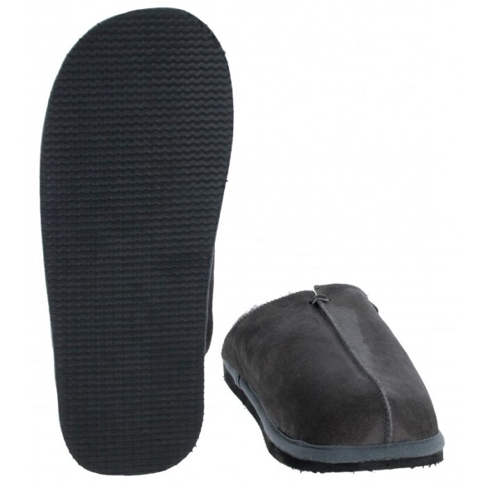 Shepherd of Sweden Sheperd of Sweden Hugo Mule Slippers – Antique/Asphalt – Mens Slippers - Crep Direct UK