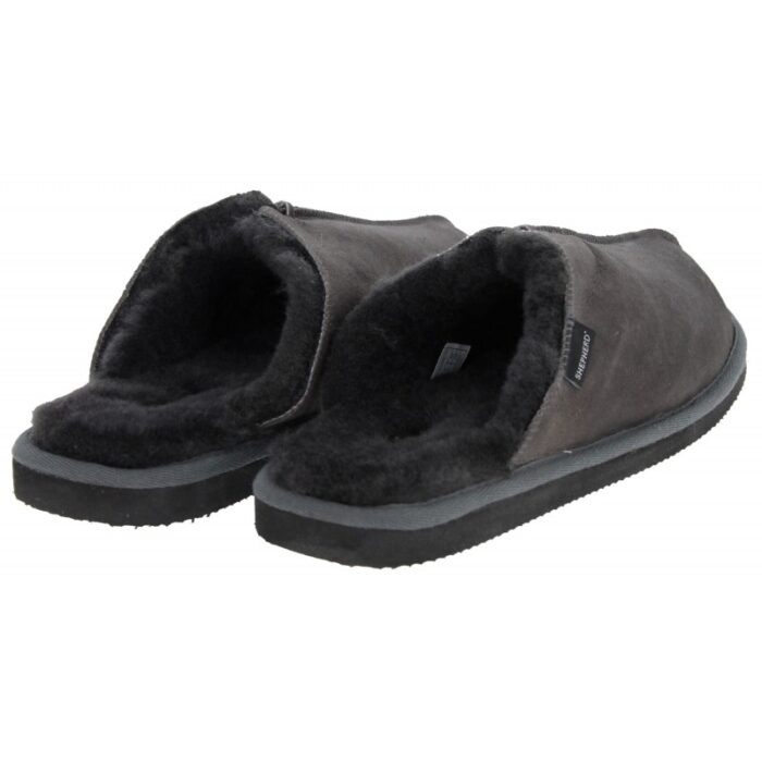 Shepherd of Sweden Sheperd of Sweden Hugo Mule Slippers – Antique/Asphalt – Mens Slippers - Crep Direct UK