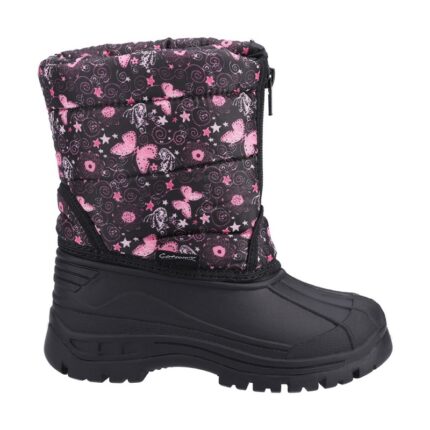 Cotswold Iceberg Butterfly Snow Boots – Black – Girls Boots - Crep Direct UK Cotswold Iceberg Butterfly Snow Boots – Black – Girls Boots - Crep Direct UK