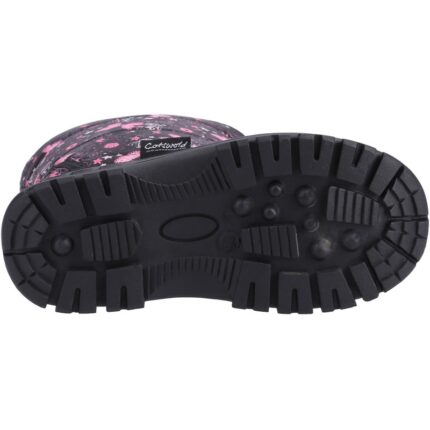 Cotswold Iceberg Butterfly Snow Boots – Black – Girls Boots - Crep Direct UK