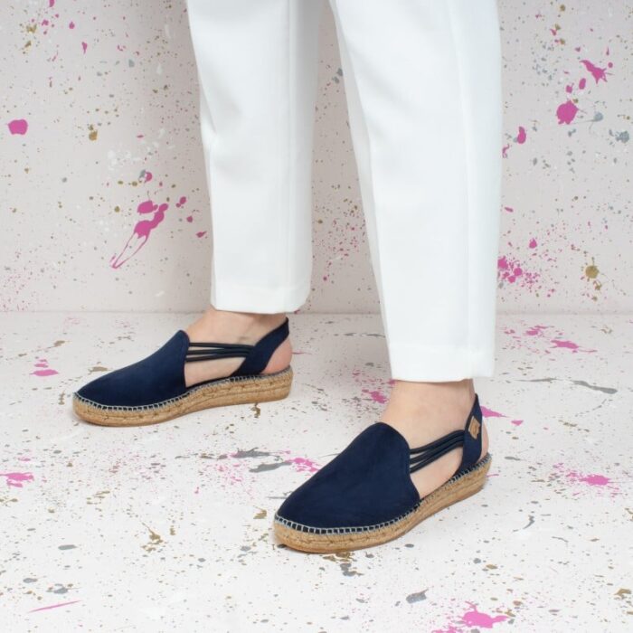 Toni Pons Nuria Espadrilles – Mari Suede – Womens Sandals, Sliders & Toe Posts - Crep Direct UK