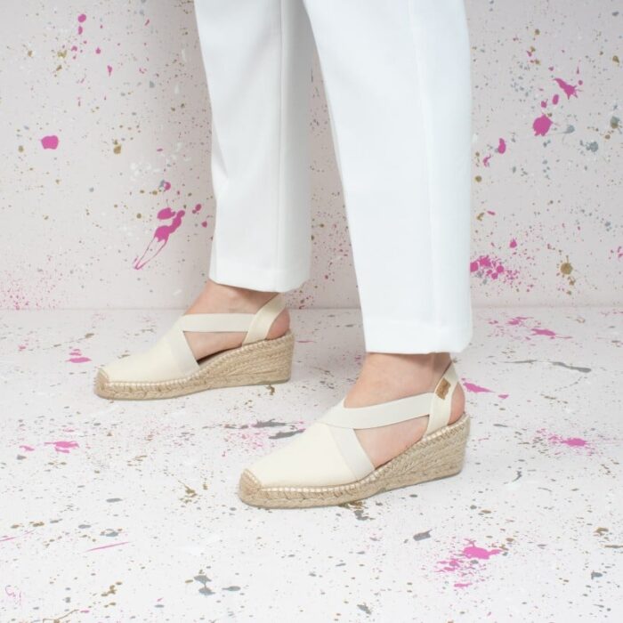 Toni Pons Ter Wedge Espadrilles – Cru Cotton – Womens Espadrilles - Crep Direct UK