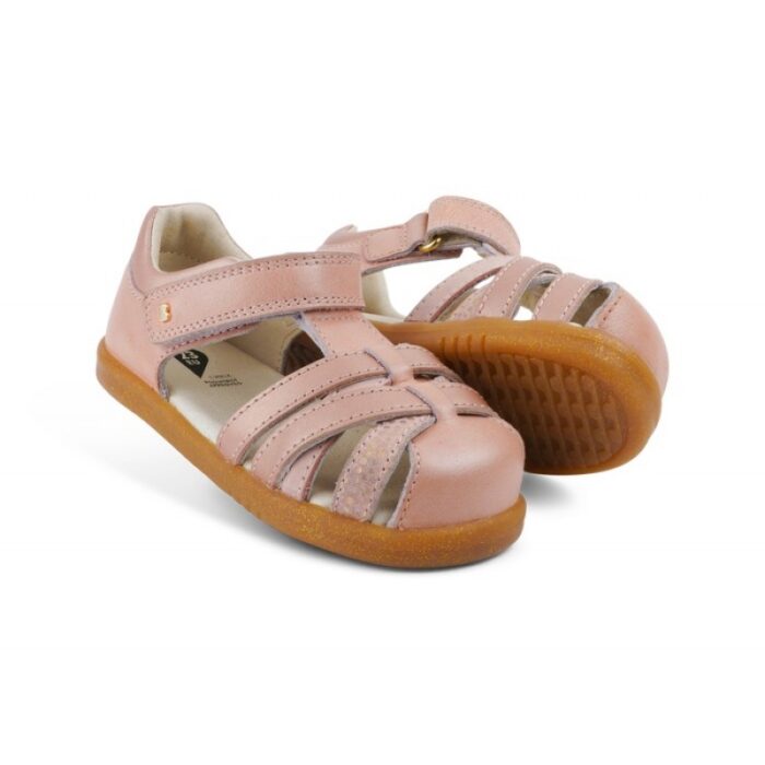 Bobux I Walk Cross Jump 6367 Closed Toe Sandals- Dusk Pearl – Girls Sandals - Crep Direct UK