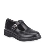 Start-Rite Angry Angels Imagine School Shoes – Black Leather – Girls School Shoes - Crep Direct UK