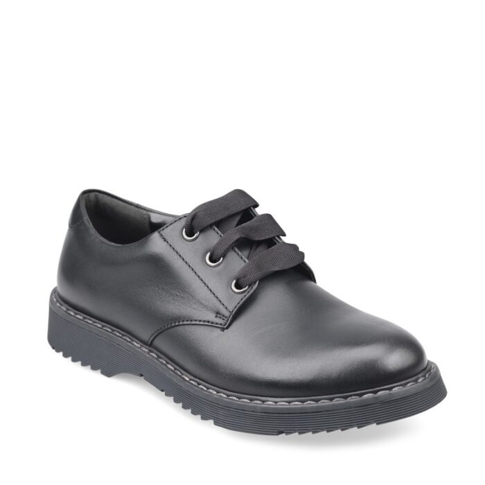 Start-Rite Startrite Impact School Shoes – Black Leather – Girls School Shoes - Crep Direct UK