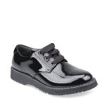 Start-Rite Angry Angels Impact School Shoes – Black Patent – Girls School Shoes - Crep Direct UK