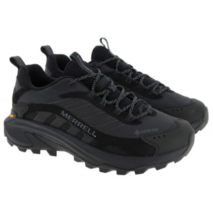 Merrell Moab Speed 2 J037513 Gore-Tex Shoes – Black – Mens Trekking and Outdoor - Crep Direct UK Merrell Moab Speed 2 J037513 Gore-Tex Shoes – Black – Mens Trekking and Outdoor - Crep Direct UK