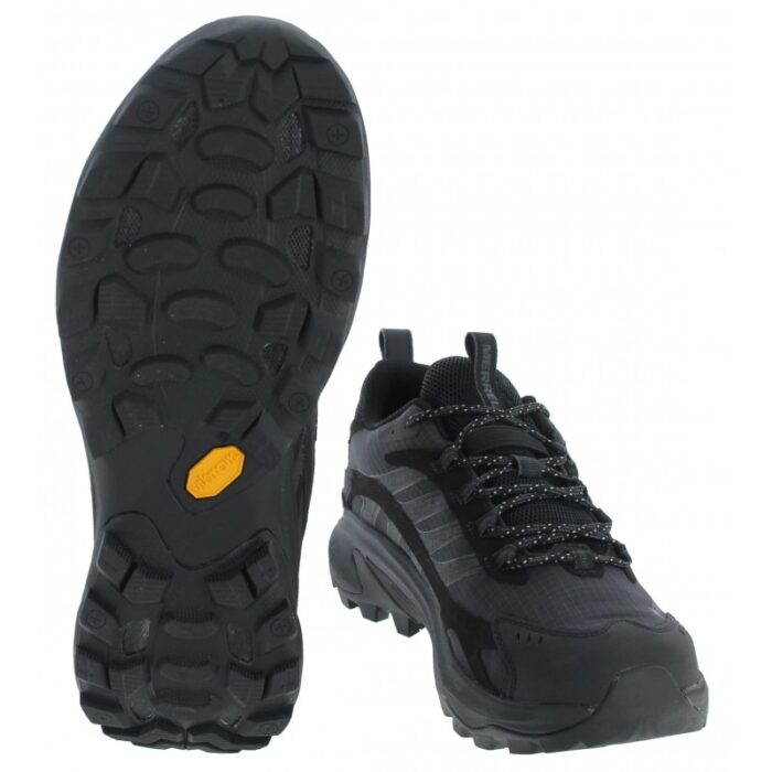 Merrell Moab Speed 2 J037513 Gore-Tex Shoes – Black – Mens Shoes - Crep Direct UK
