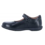 Geox Naimara G.A J16FHA School Shoes – Black Leather – Girls School Shoes - Crep Direct UK