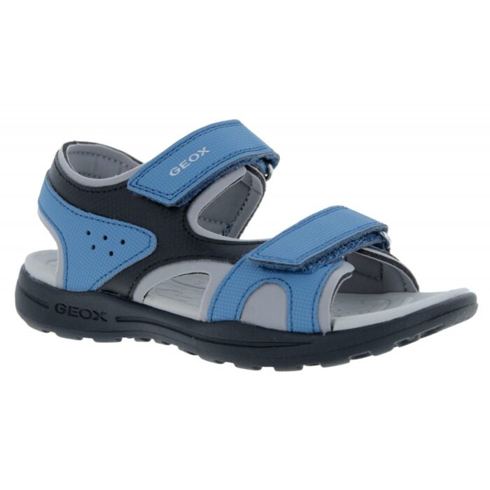 Geox J Vaniett J455XC Sandals – Blue / Black – Boys Sandals - Crep Direct UK