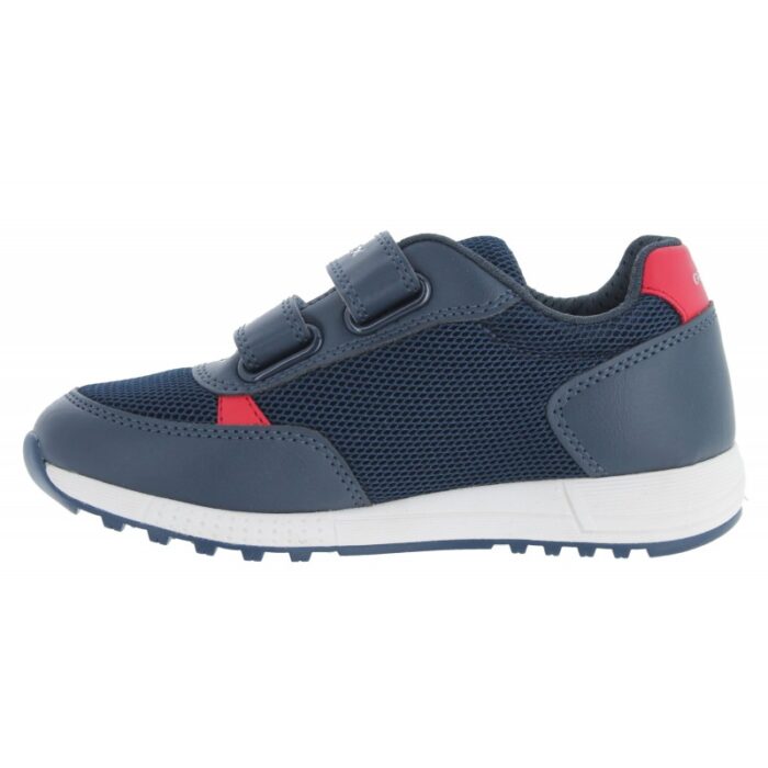 Geox J459EC Alben Trainers – Navy / Red – Boys Shoes - Crep Direct UK