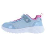 Geox Assister J55E9B Trainers – Sky / Pink – Girls Shoes - Crep Direct UK