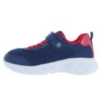 Geox J Assister J45DZC Trainers – Navy / Red – Boys Shoes - Crep Direct UK