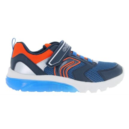 Geox J Ciberdron J45LBC Trainer – Navy / Orange – Boys Shoes - Crep Direct UK Geox J Ciberdron J45LBC Trainer – Navy / Orange – Boys Shoes - Crep Direct UK
