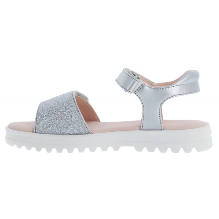 Geox J Sandal Coralie J256EB Sandals – Silver – Girls Sandals - Crep Direct UK