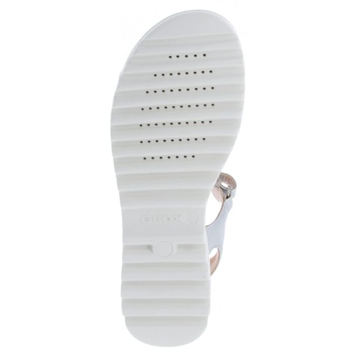 Geox J Sandal Coralie J256EB Sandals – Silver – Girls Sandals - Crep Direct UK