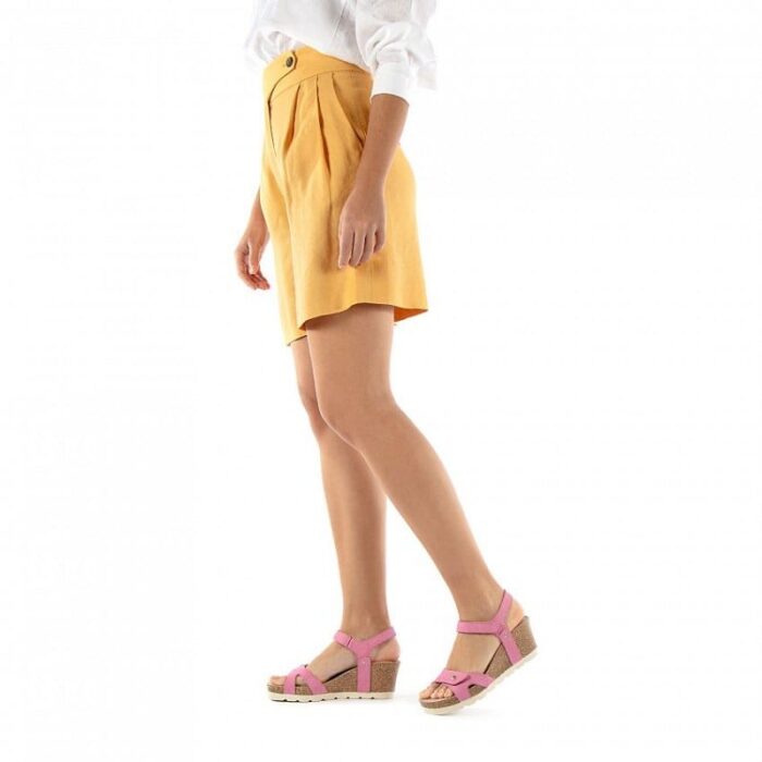 Panama Jack Julia Wedge Sandals – Pink Nubuck – Womens Sandals, Sliders & Toe Posts - Crep Direct UK