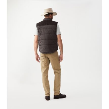 R. M. Williams Carnarvon Vest – Chocolate – Mens Clothing - Crep Direct UK
