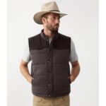 R. M. Williams Carnarvon Vest – Chocolate – Mens Clothing - Crep Direct UK R. M. Williams Carnarvon Vest – Chocolate – Mens Clothing - Crep Direct UK