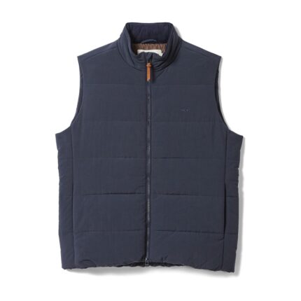 R. M. Williams Padstow Vest - Navy - Mens Clothing