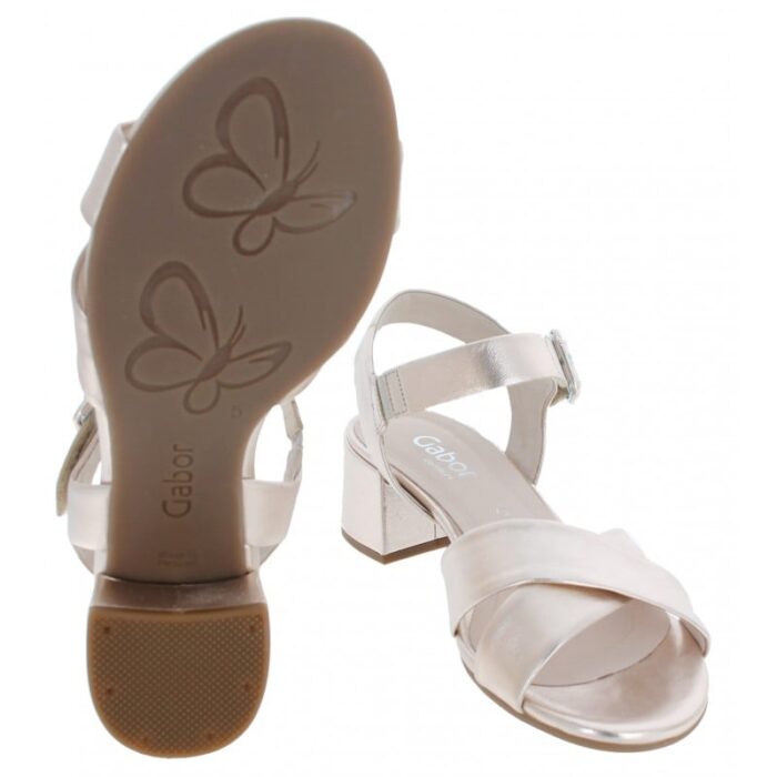 Gabor Jamma 42.913 Sandals – Puder Leather – Womens Sandals, Sliders & Toe Posts - Crep Direct UK