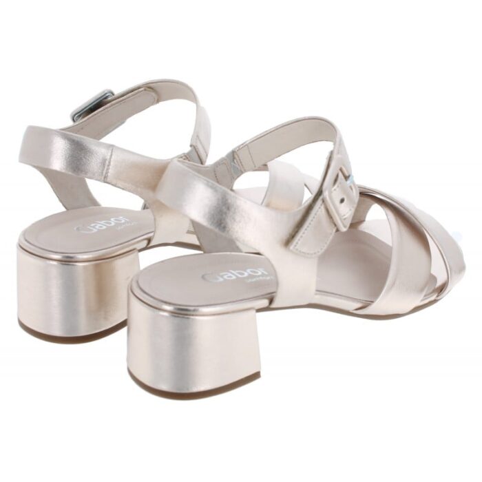 Gabor Jamma 42.913 Sandals – Puder Leather – Womens Sandals, Sliders & Toe Posts - Crep Direct UK