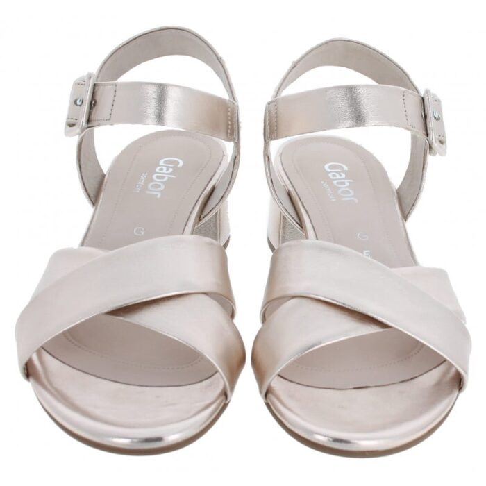 Gabor Jamma 42.913 Sandals – Puder Leather – Womens Sandals, Sliders & Toe Posts - Crep Direct UK