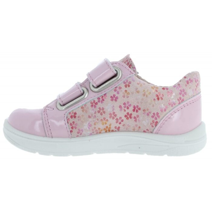 Ricosta Jasmine 2003902 Shoes – Blush Patent / Suede – Girls Shoes - Crep Direct UK