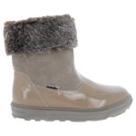 Ricosta Jiminy 2701802 Boots – Beige Patent – Girls Boots - Crep Direct UK