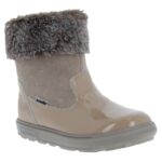 Ricosta Jiminy 2701802 Boots – Beige Patent – Girls Boots - Crep Direct UK