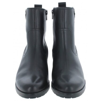 Gabor Jive 52.811 Ankle Boots – Black Leather – Womens Boots - Crep Direct UK