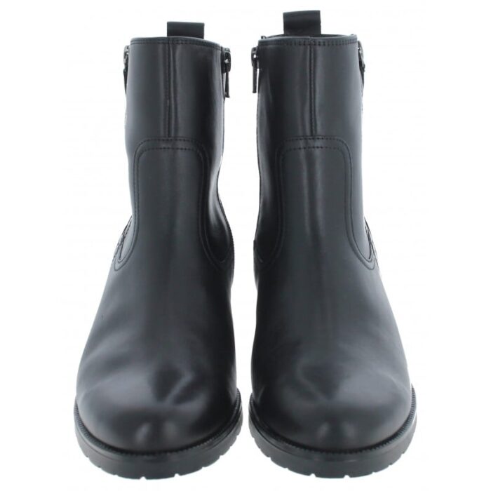 Gabor Jive 52.811 Ankle Boots – Black Leather – Womens Boots - Crep Direct UK