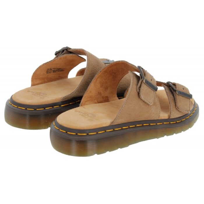 Dr. Martens Josef Slide Sandals – Savannah Nubuck – Mens Sandals, Sliders & Toe Posts - Crep Direct UK